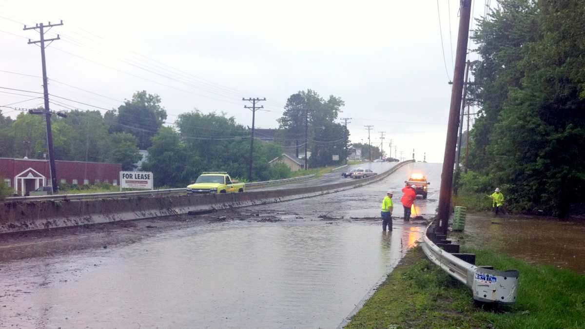 Torrential rain causes flash flooding across area