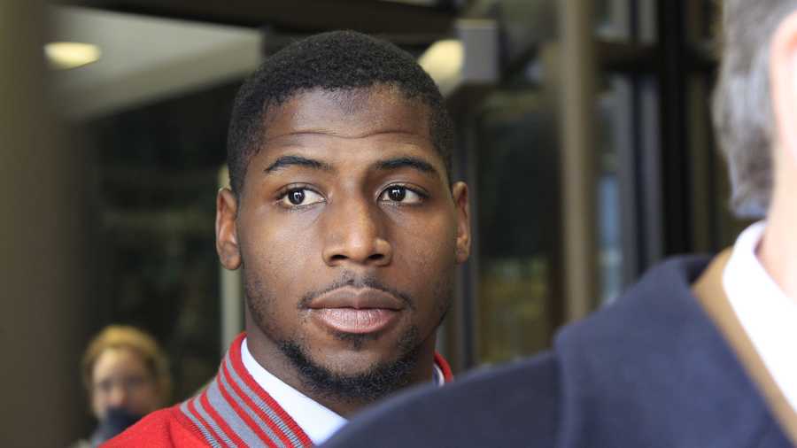 Defensive back Alfonzo Dennard was selected by the Patriots in the 2012 NFL draft.
