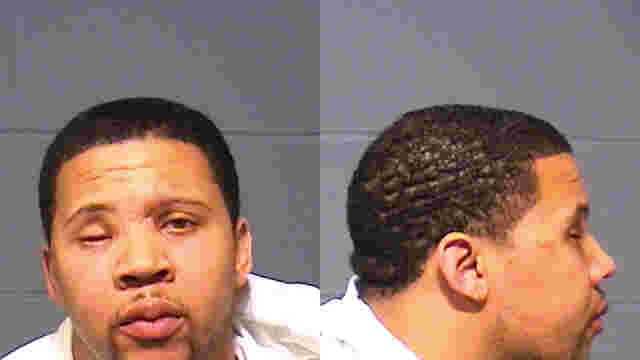 A mug shot of Alexander Bradley released by police in Hartford, Conn.  He is suing Hernandez in federal court for more than $100,000.