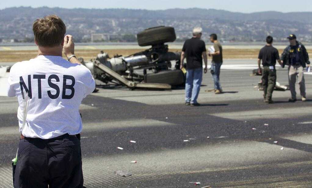 Photos: NTSB Crash Photos From Inside Plane