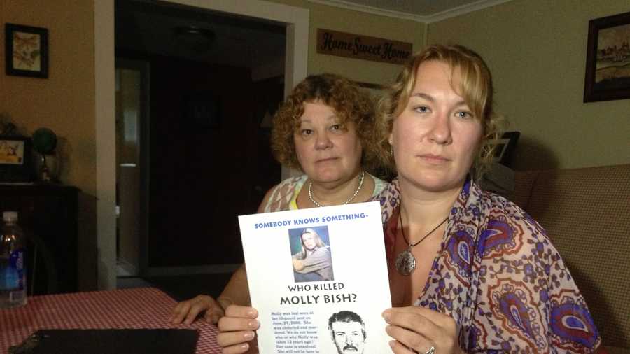 Heather and Magi Bish launch new campaign to find Molly Bish's killer. Heather was 23 when her sister disappeared in June 2000. Magi will release a letter to her daughter's killer on August 2, when Molly would have turned 30.