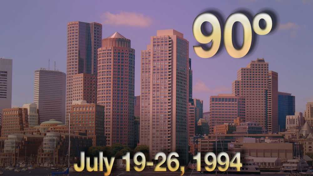 Longest heat waves in Boston history