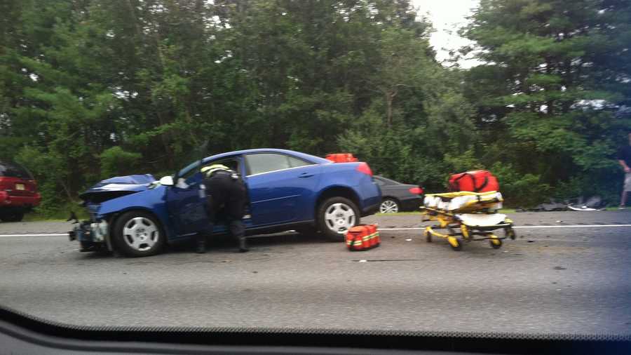 Woman, 73, killed in 6car crash