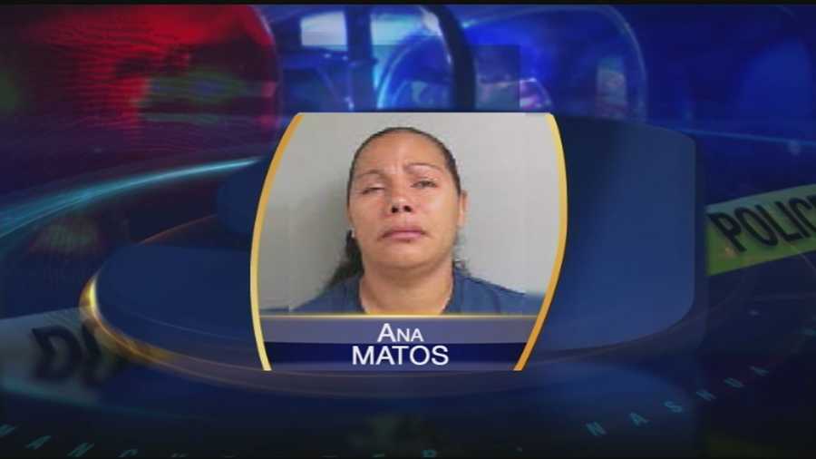 Police say Ana Matos left her 7-year-old nephew alone at the mall in Salem for several hours Friday evening.