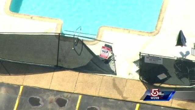 Images: SUV crashes into pool