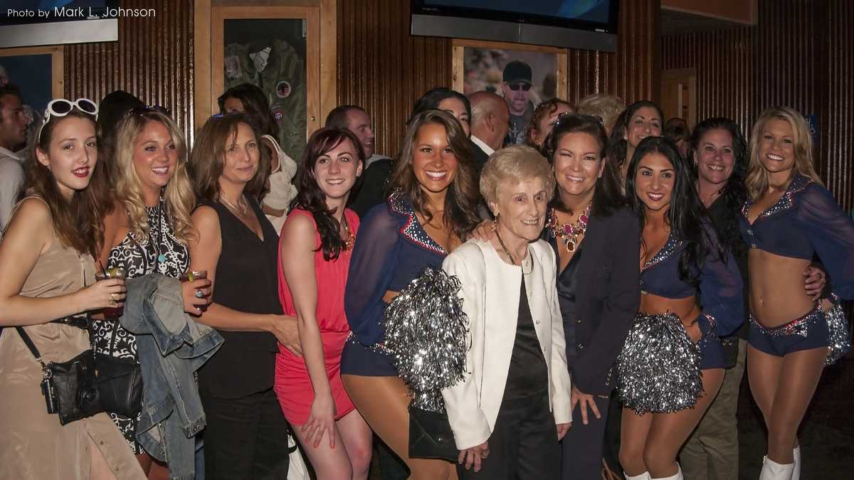 PHOTOS: Waltham shop owner-designed Patriot cheerleader uniforms