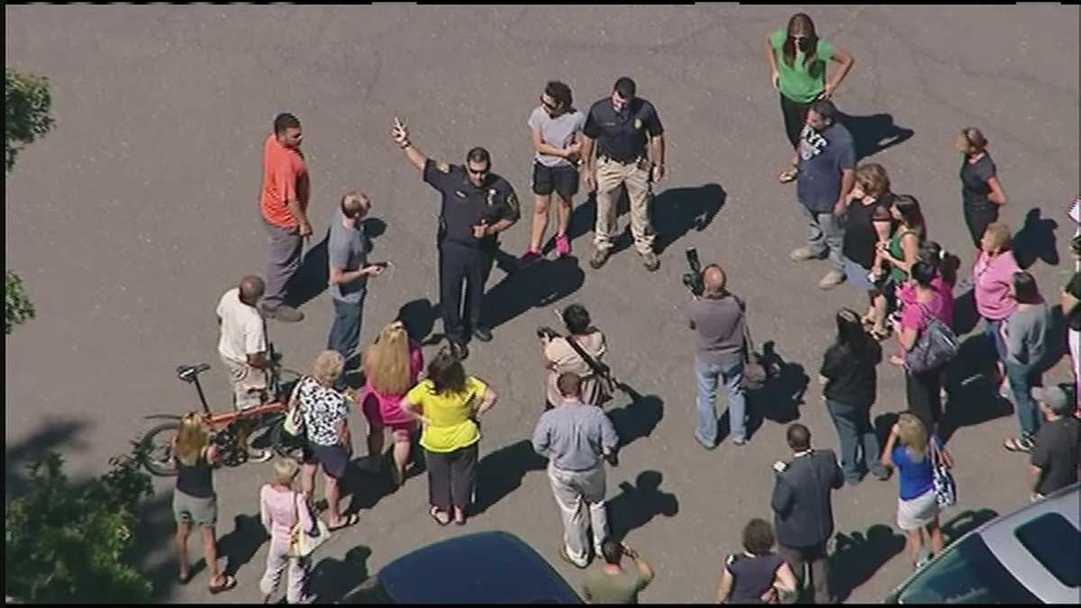 School locked down after report of gun shots