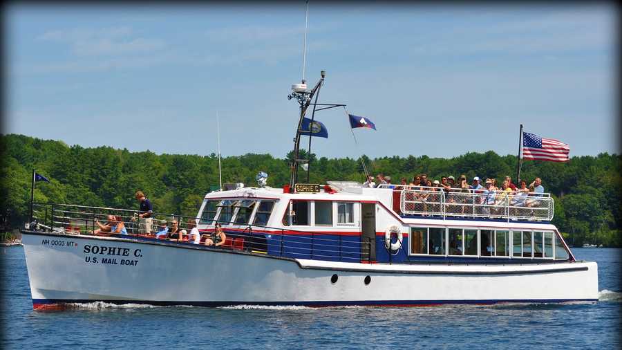 The M/V Sophie C. is the country’s oldest floating post office.