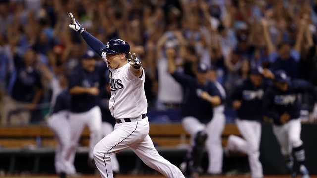 Jose Lobaton's walkoff homer off Koji Uehara first ever Rays dinger into  tank 