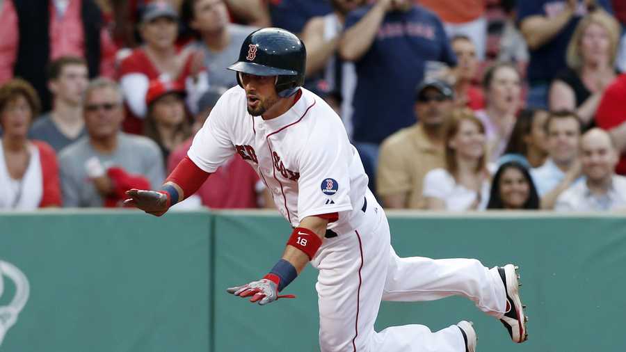 Victorino signed a 3 year, $39 million contract with the Boston Red Sox in Dec. 2012.