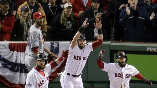 Curse reversed: Red Sox on top now