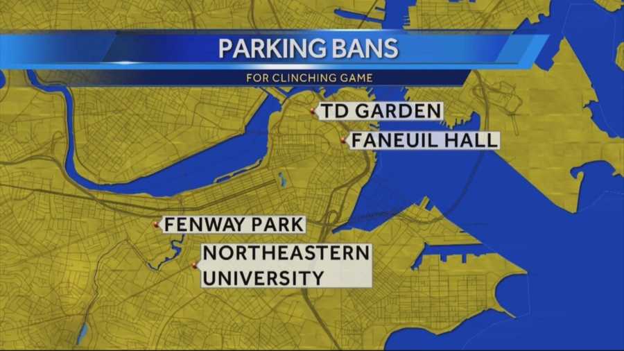Parking will be restricted in Boston for the remaining World Series games
