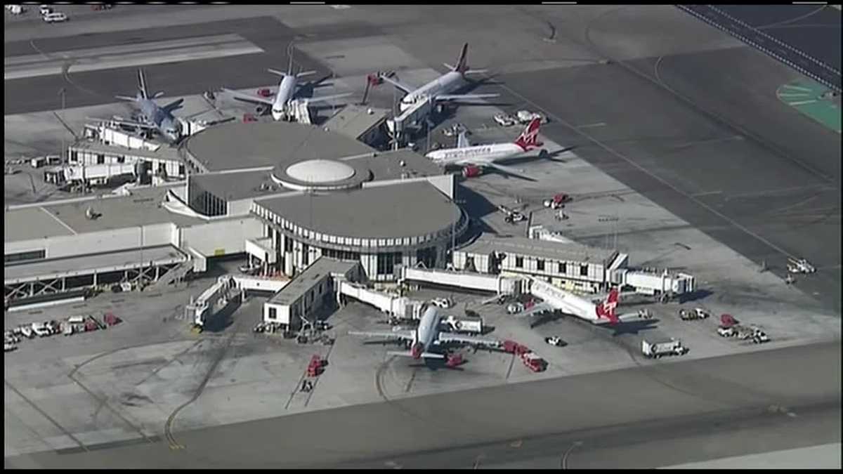 Photos: Shooting inside Los Angeles Airport terminal