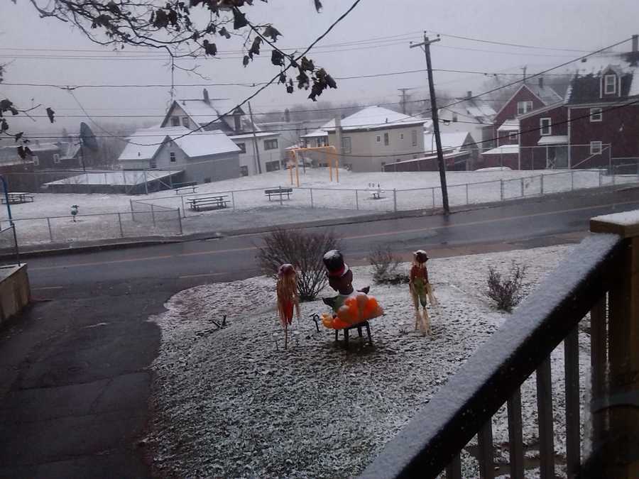 Photos: First measurable snow for many NH towns