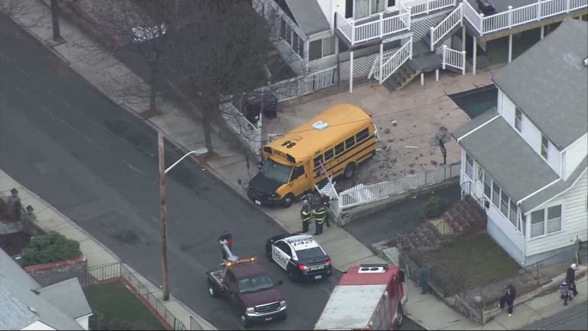 School bus carrying special needs students crashes