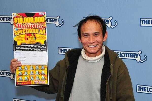 Man Wins $1M On Scratch Ticket