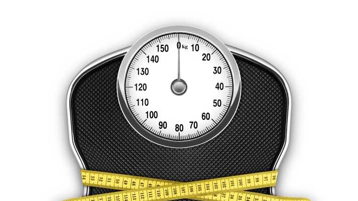 scale, weight loss, measuring tape