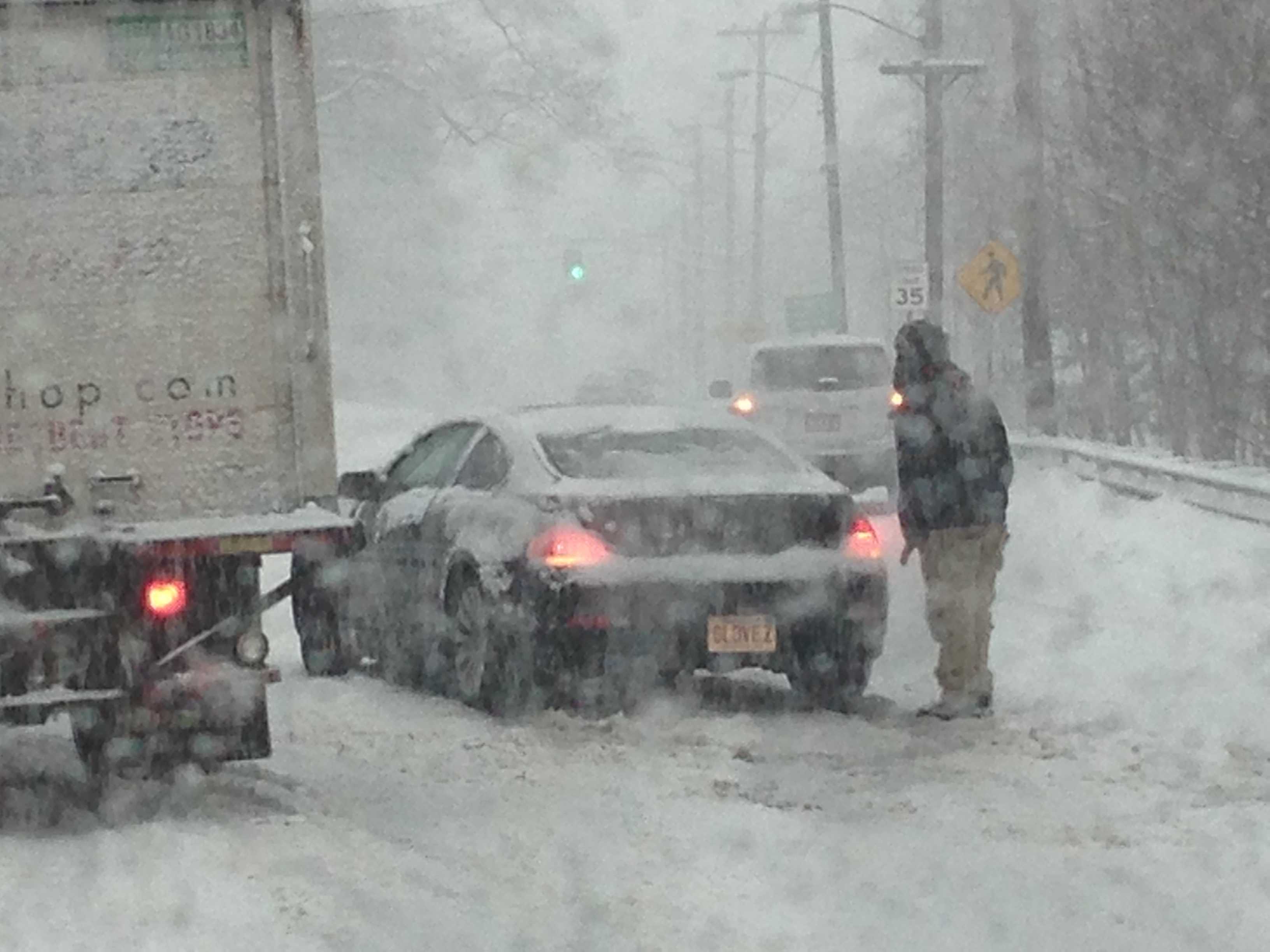 Photos: Heavy Snow, Hazardous Travel