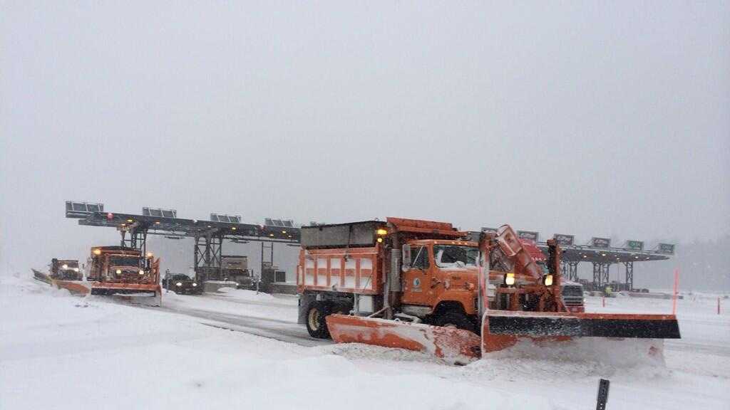 Photos: Heavy snow, hazardous travel