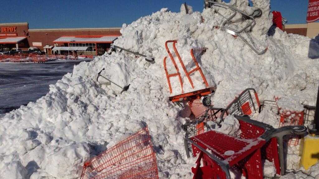 Photos February blizzard slams state
