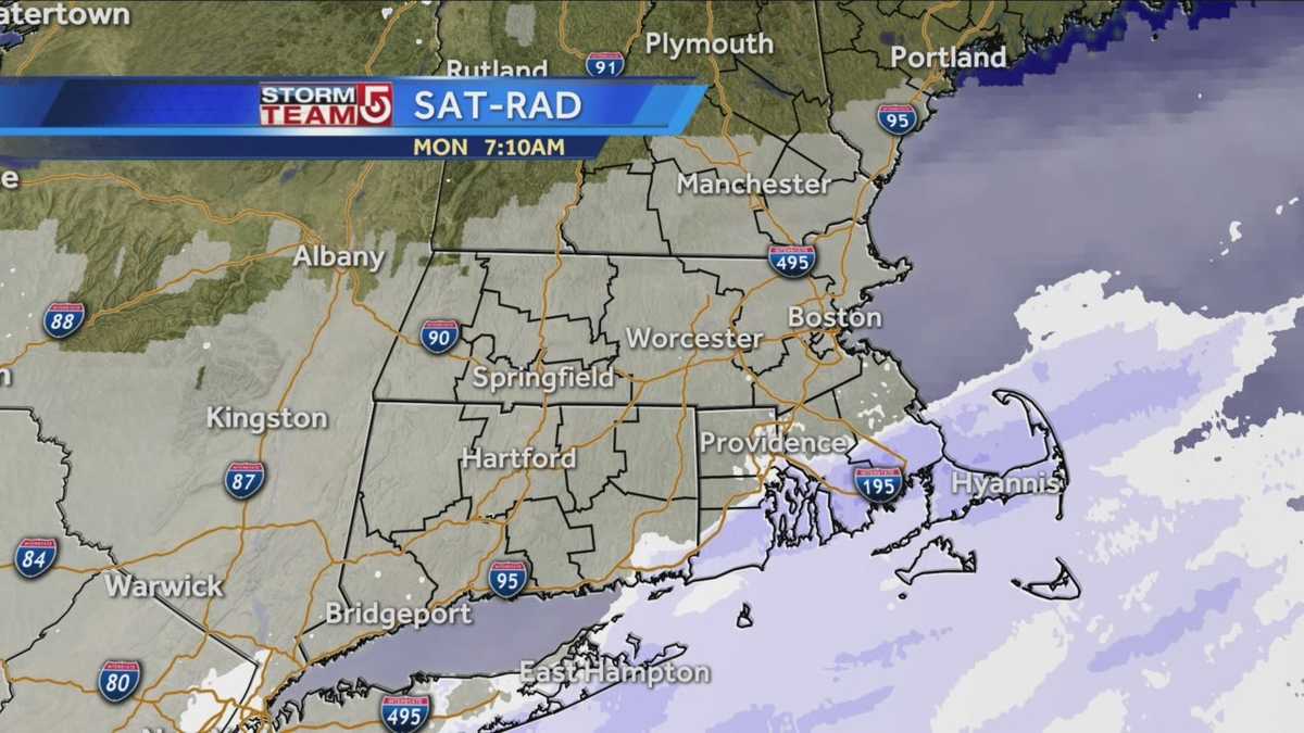 Storm moves south, but may still affect morning commute