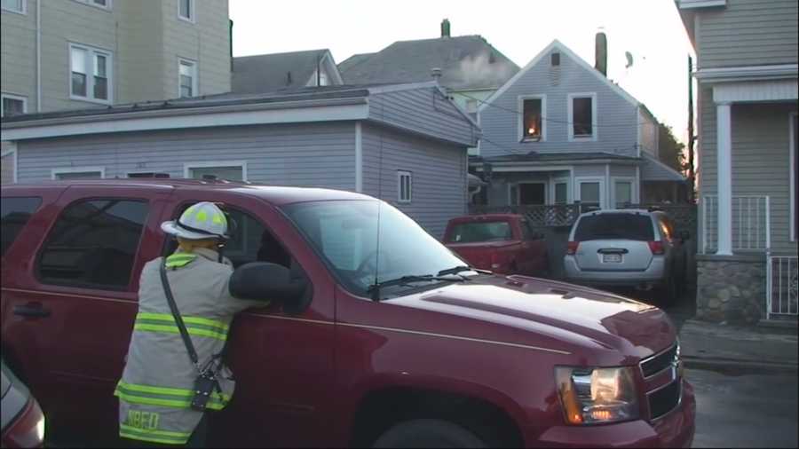 A 9-year-old boy's 911 call brought New Bedford police and firefighters to a serious fire and may have saved lives, officials said.