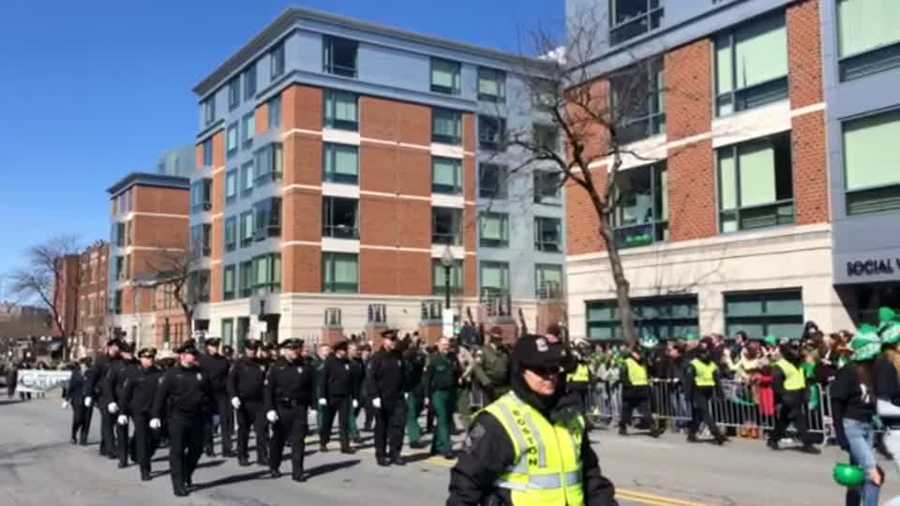 Southie parade marches on amid controversy