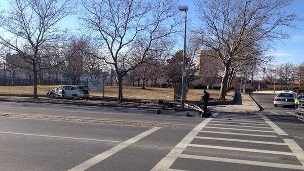 Woman, child struck by vehicle in Boston