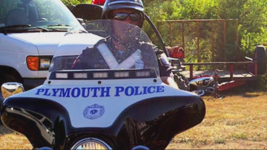 Plymouth police officer Gregg Maloney was killed in a motorcycle crash on Tuesday.