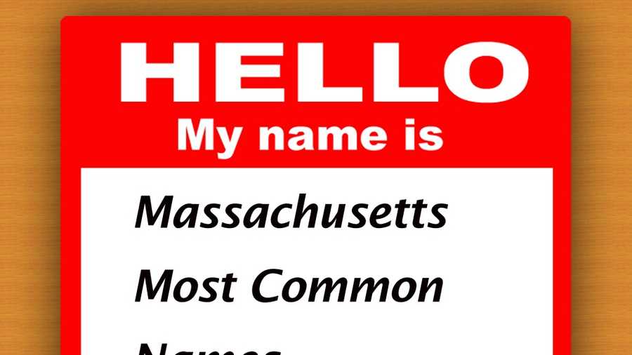 massachusetts-most-common-names