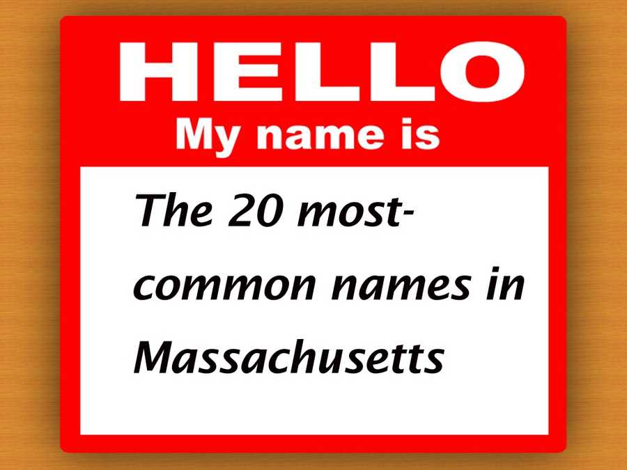 Massachusetts names