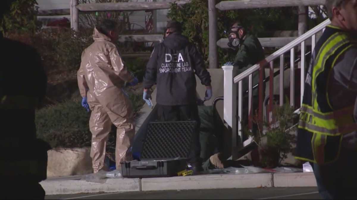 2 arrested after meth lab found at senior housing complex