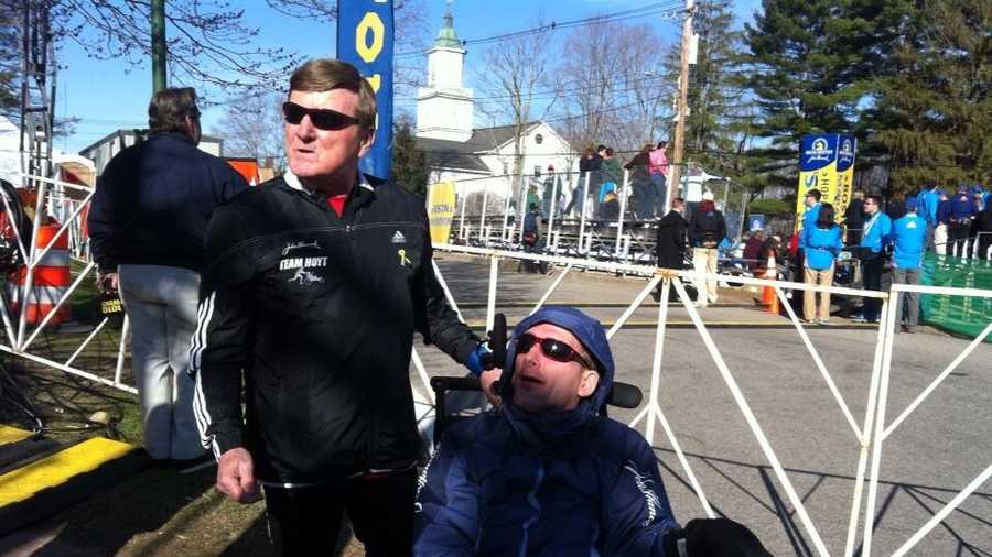 Father, Dick Hoyt, and his son, Rick Hoyt, will be participating in their final Boston Marathon. This will be their 30th race. 