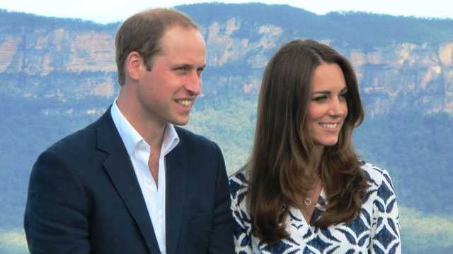 Prince William, Kate Middleton in Australia
