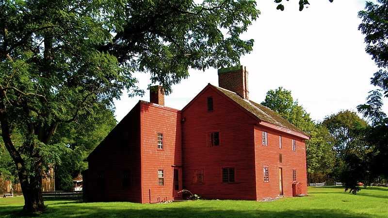 The Rebecca Nurse Homestead in Danvers was built circa 1678. Rebecca Nurse, executed in the Salem Witch Trials in 1692 was the most notable resident.