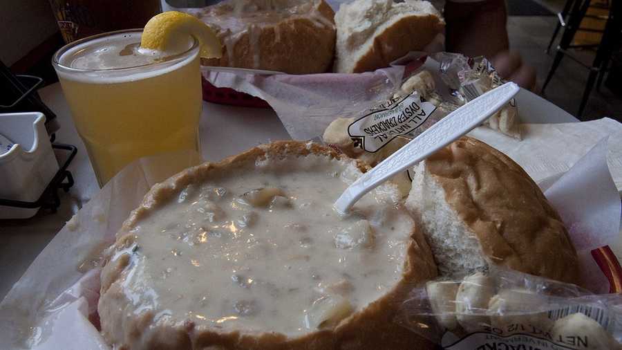 Summer in New England means seafood, and no seafood dinner is complete without clam chowder. We asked our Facebook friends to share with us their favorite Massachusetts restaurants and clam shacks to enjoy the "best chowdah evah."