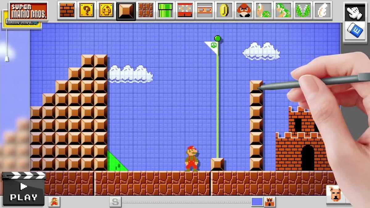New game lets you create your own Mario world