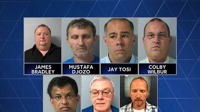 7 arrested in undercover prostitution sting