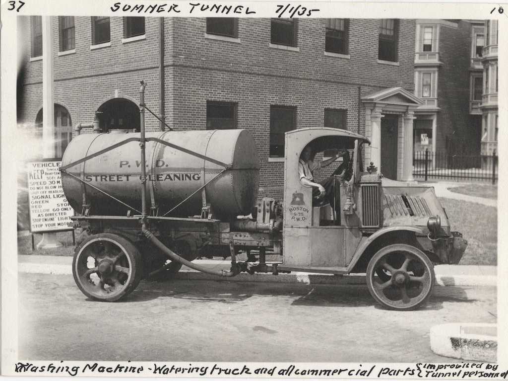 Historical Photos: Sumner Tunnel Marks 80 Years