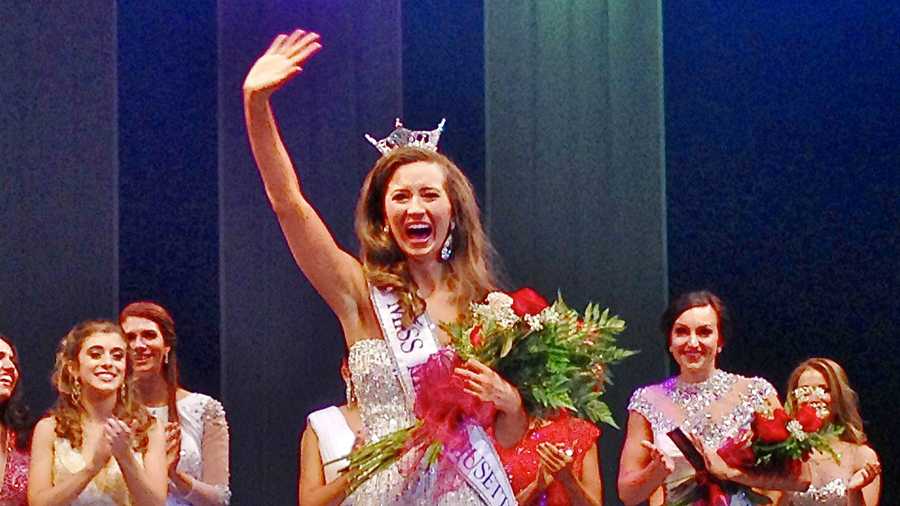 Lauren Kuhn, 23, of Boston, was selected as Miss Massachusetts 2014.