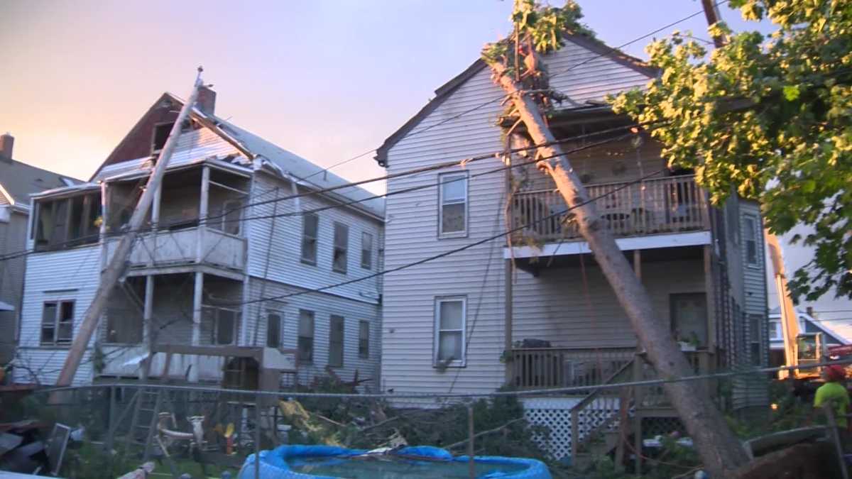 Massive cleanup effort begins after EF2 tornado