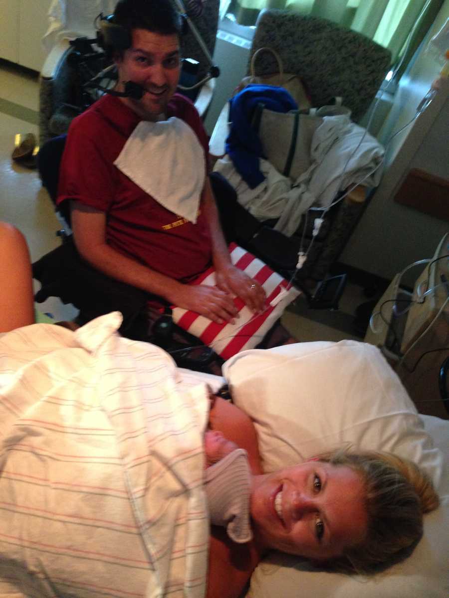 Photos: Daughter born to Pete Frates