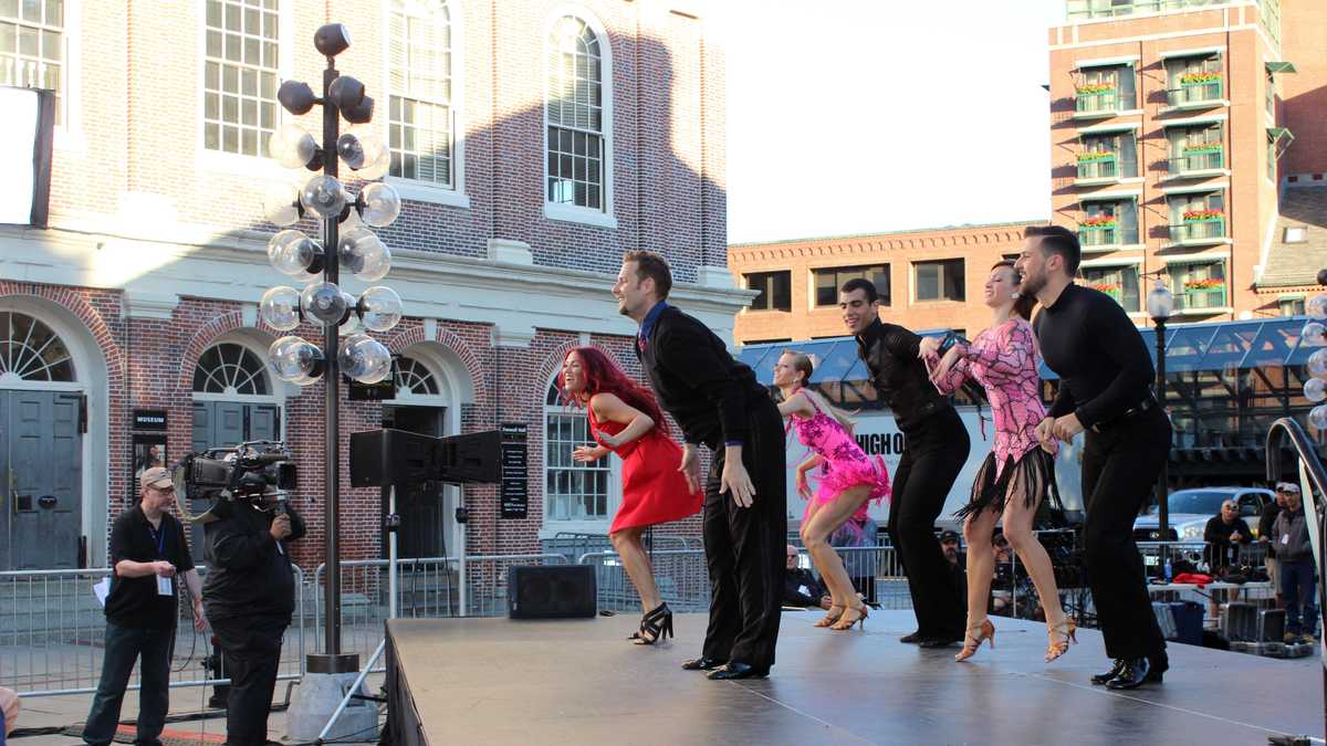 Behind the scenes: Dancing with the Stars in Boston
