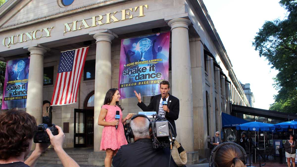 Behind the scenes: Dancing with the Stars in Boston