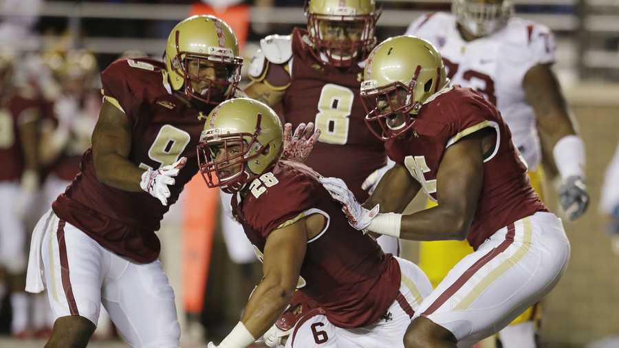 Boston College stuns No. 9 USC