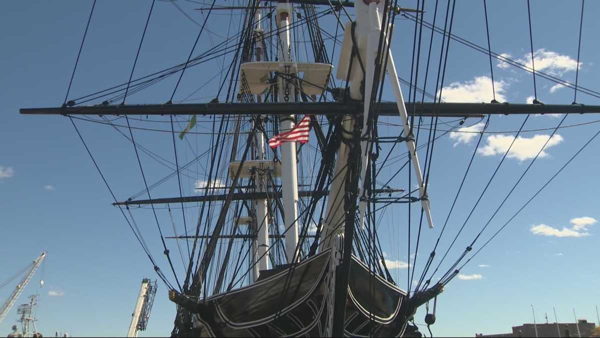 USS Constitution's Main Mast Rig Repairs - USS Constitution Museum