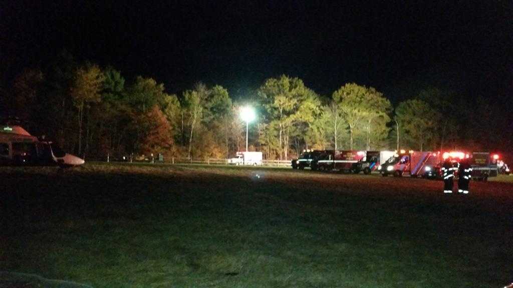 Photos 1 killed, 22 hurt in hayride accident