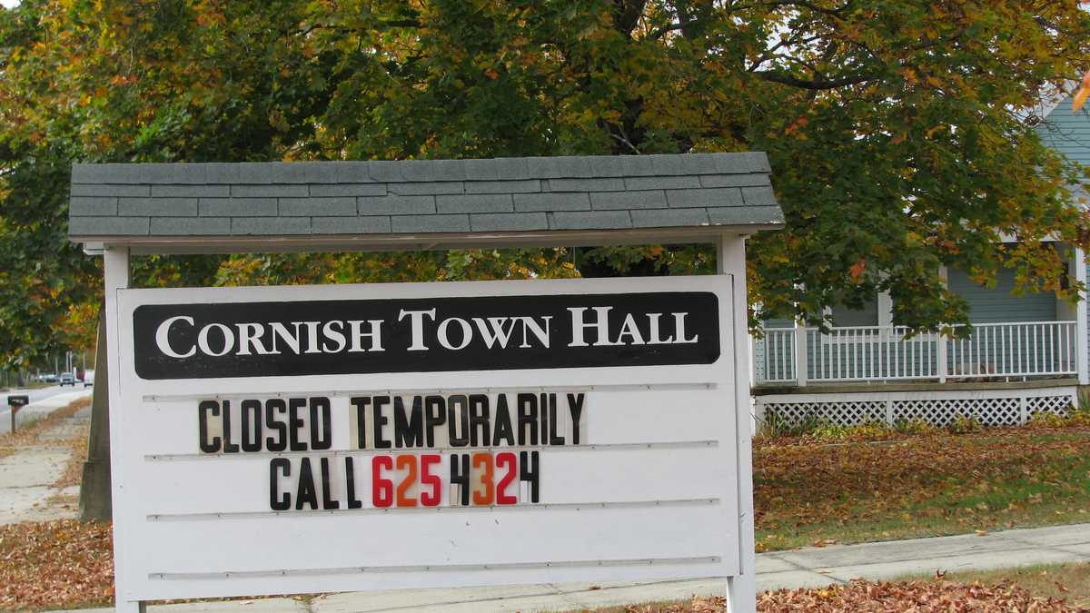 Photos Remains discovered at Maine town hall