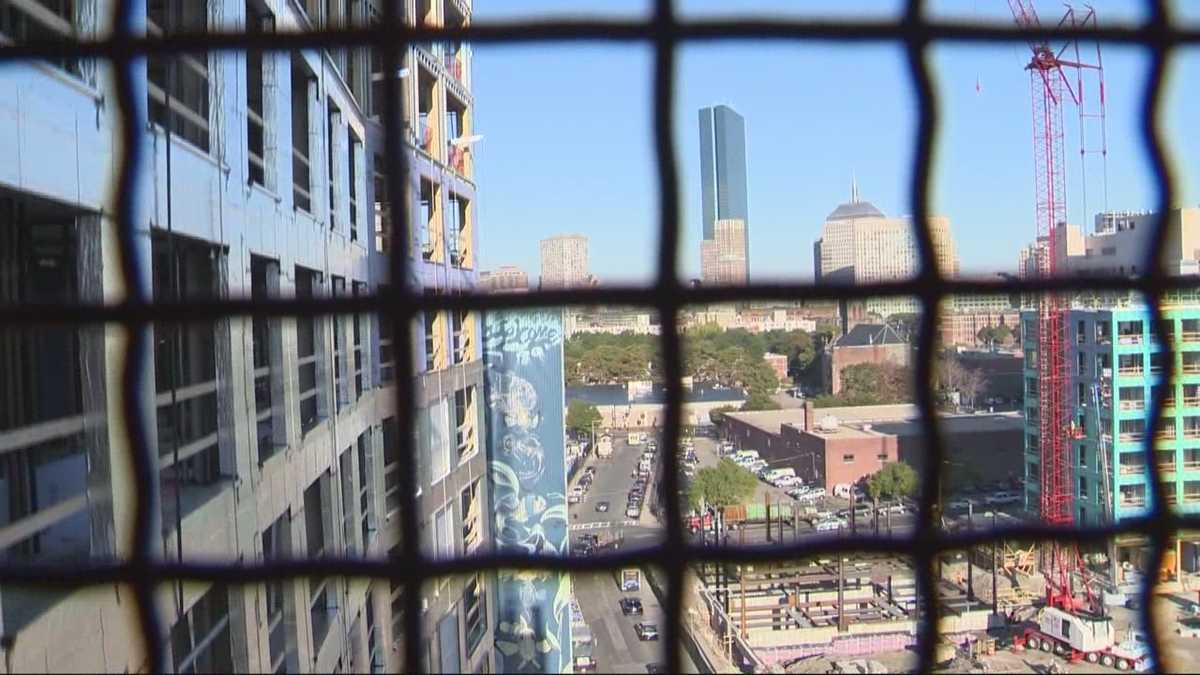 Cranes everywhere 8,000 new apartments being built in Boston