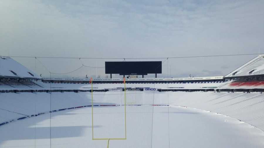 Bills-Jets Game Is Moved to Detroit as Snow Blankets Buffalo Area